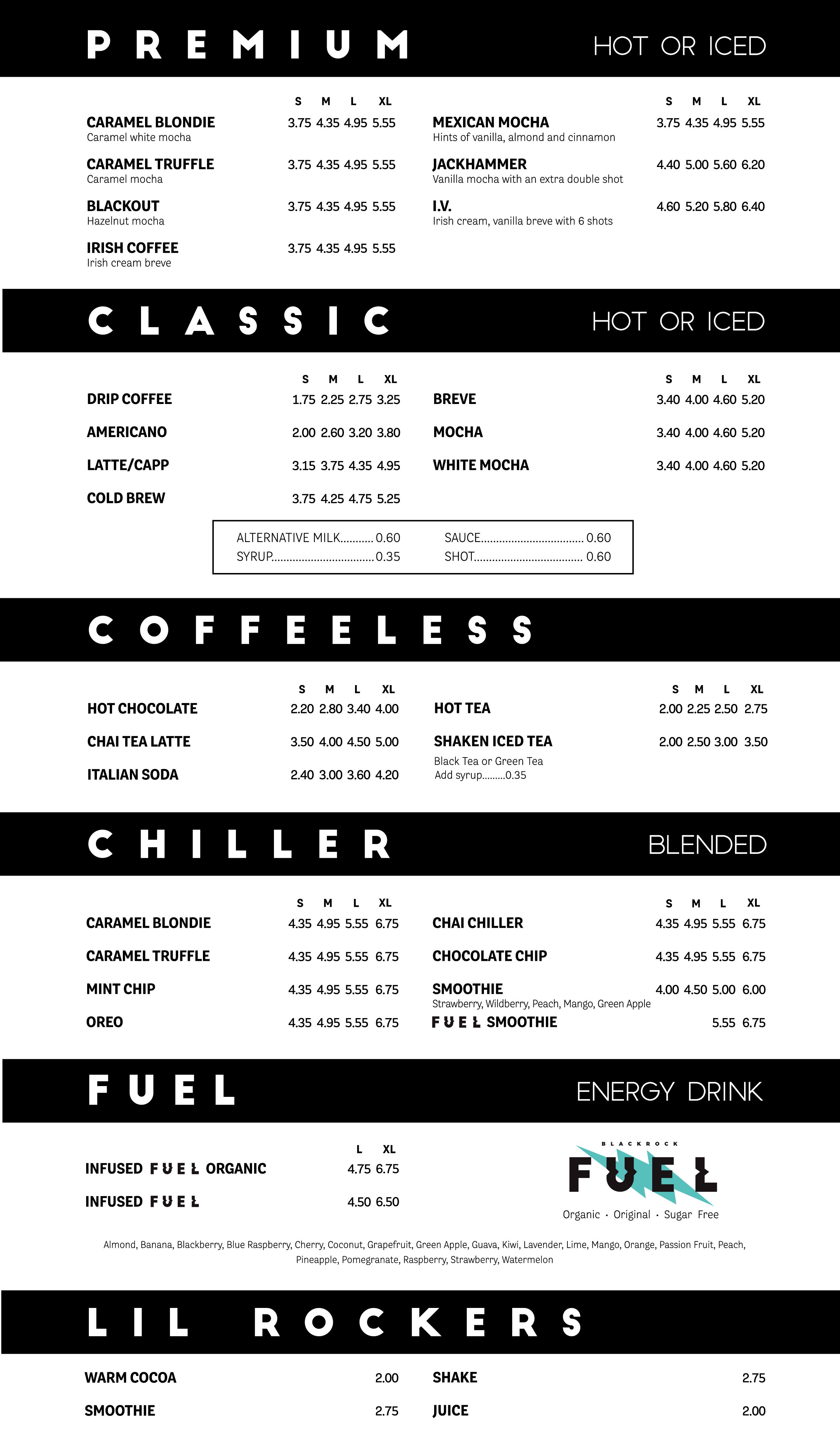 Order Black Rock Coffee Bar (8128 SE Powell Blvd) Menu Delivery